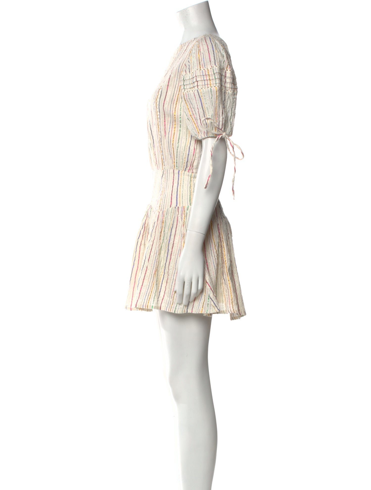 Tularosa Striped Mini Dress