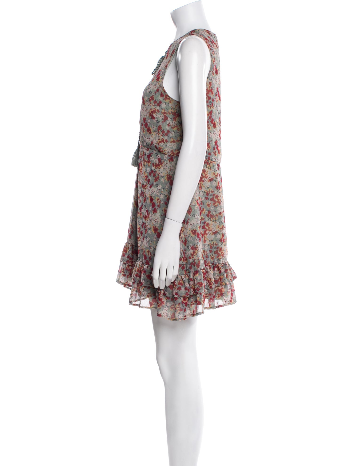 Tularosa Floral Print Mini Dress