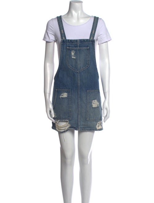 Tularosa Scoop Neck Mini Dress