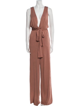 Tularosa Plunge Neckline Jumpsuit
