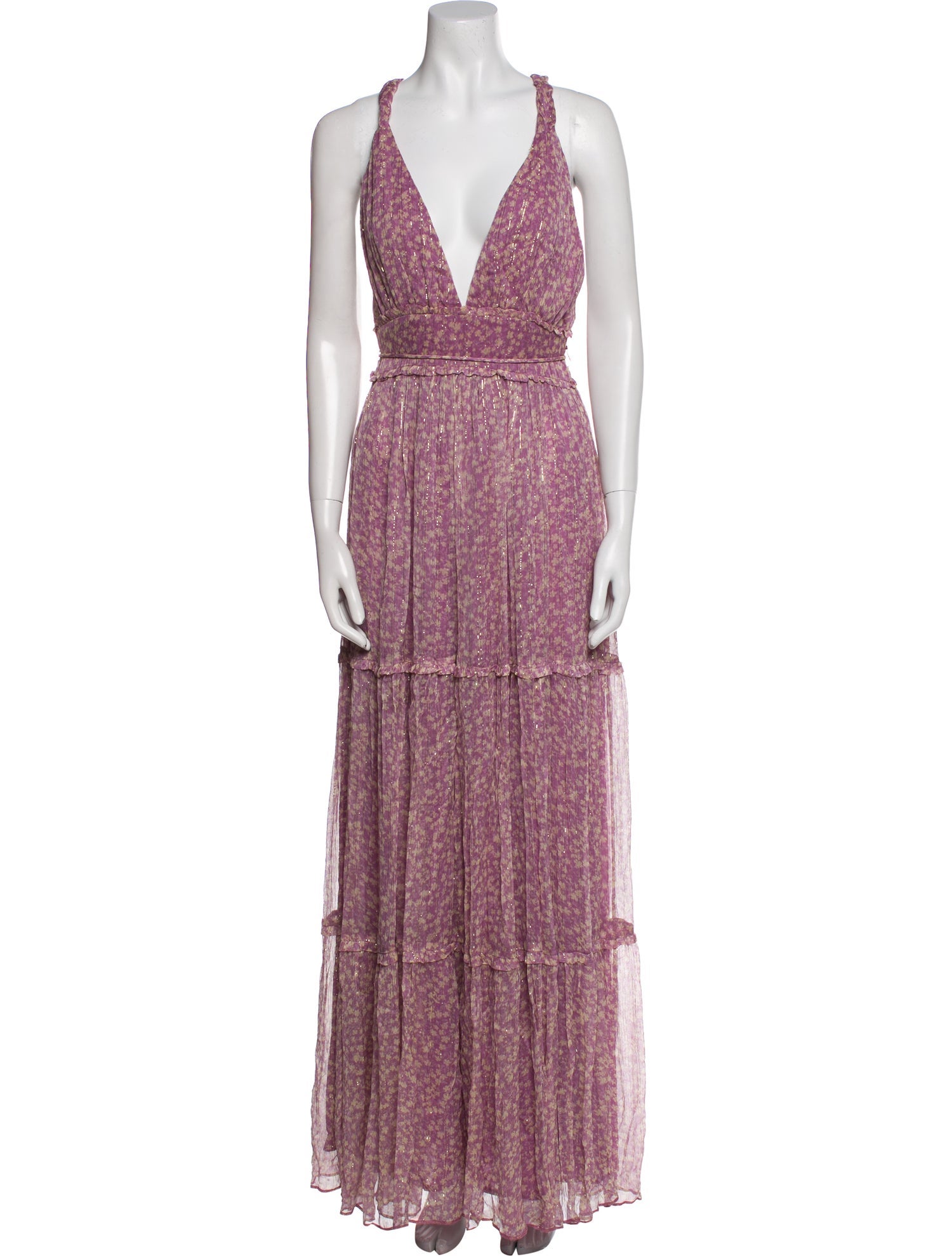 Tularosa Floral Print Long Dress w/ Tags