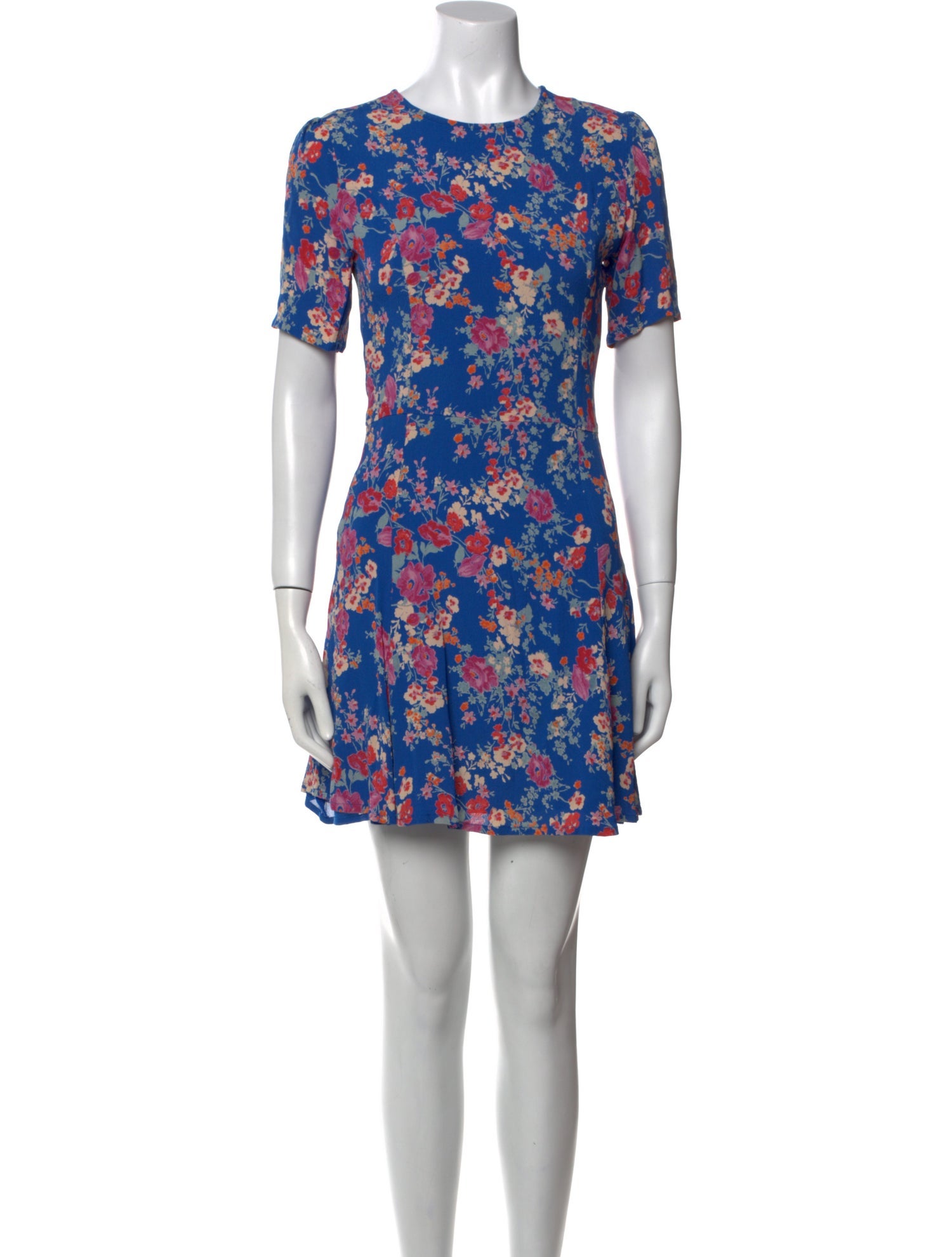 Tularosa Floral Print Mini Dress