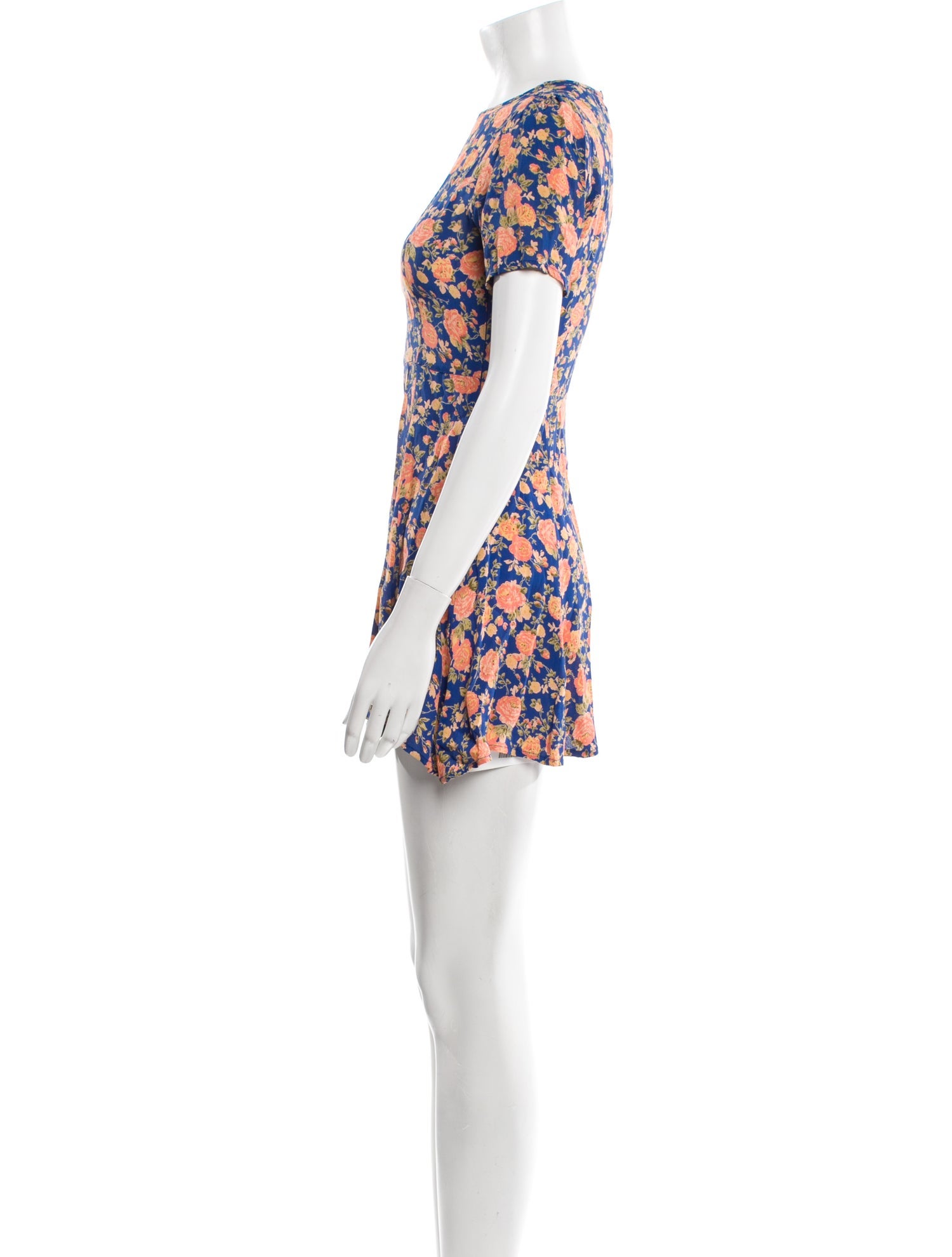 Tularosa Floral Print Mini Dress