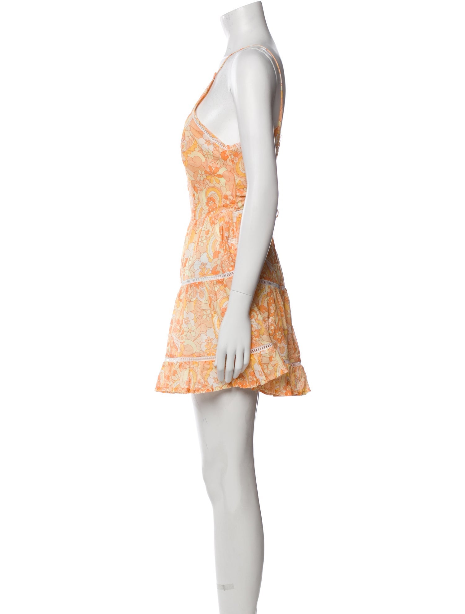 Tularosa Floral Print Mini Dress w/ Tags