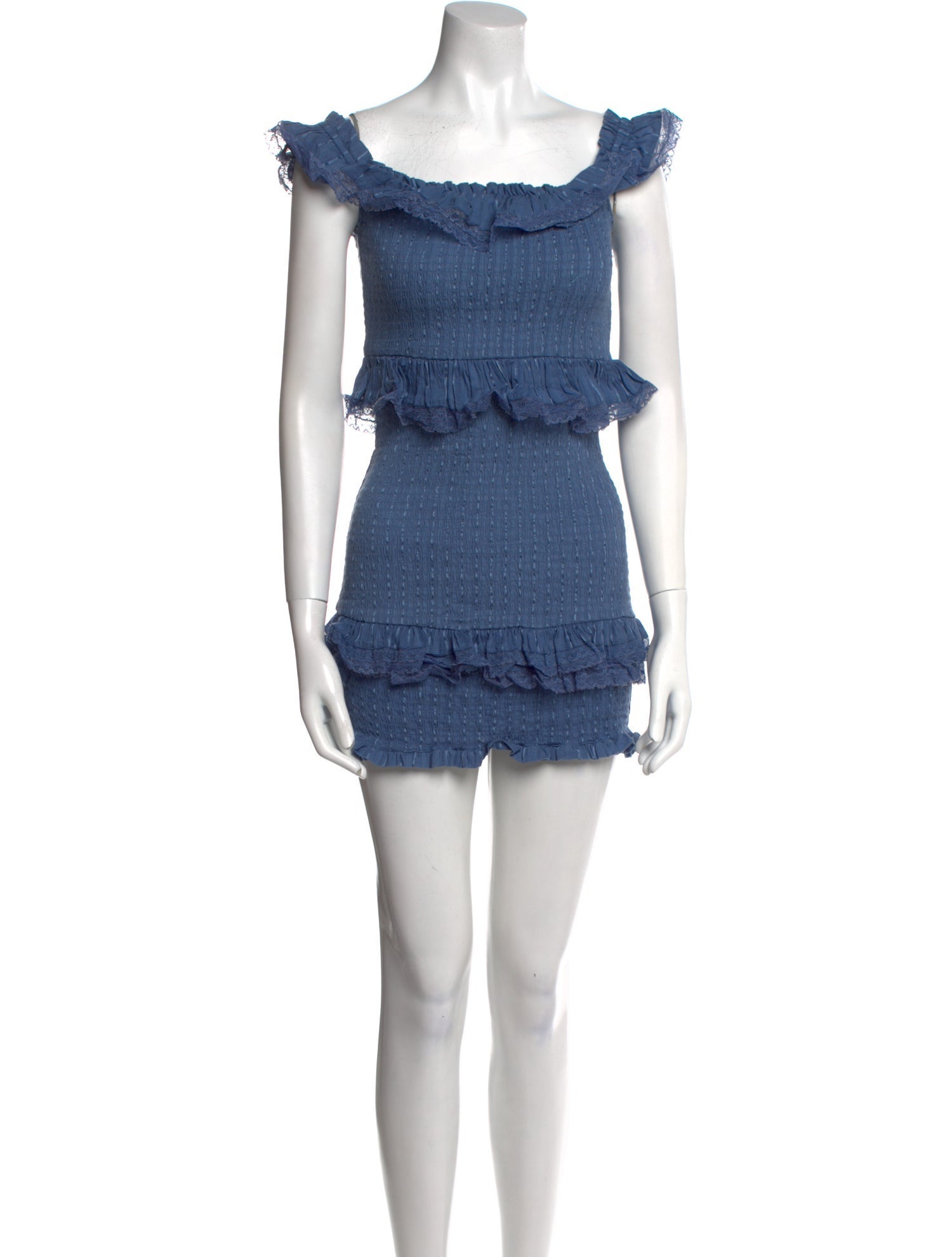 Tularosa Square Neckline Mini Dress