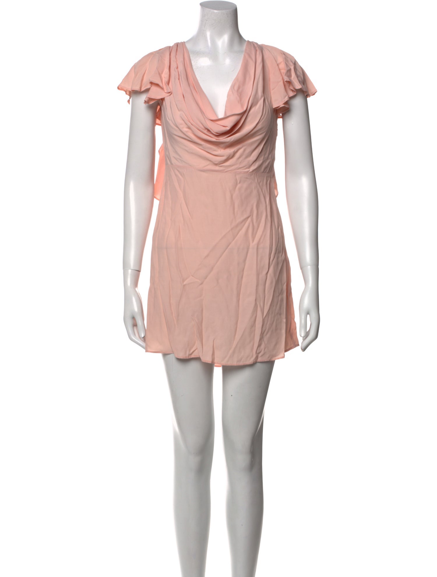 Tularosa Cowl Neck Mini Dress