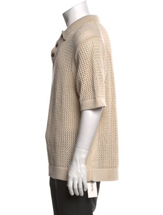 Teddy Vonranson Lace Pattern Short Sleeve Shirt