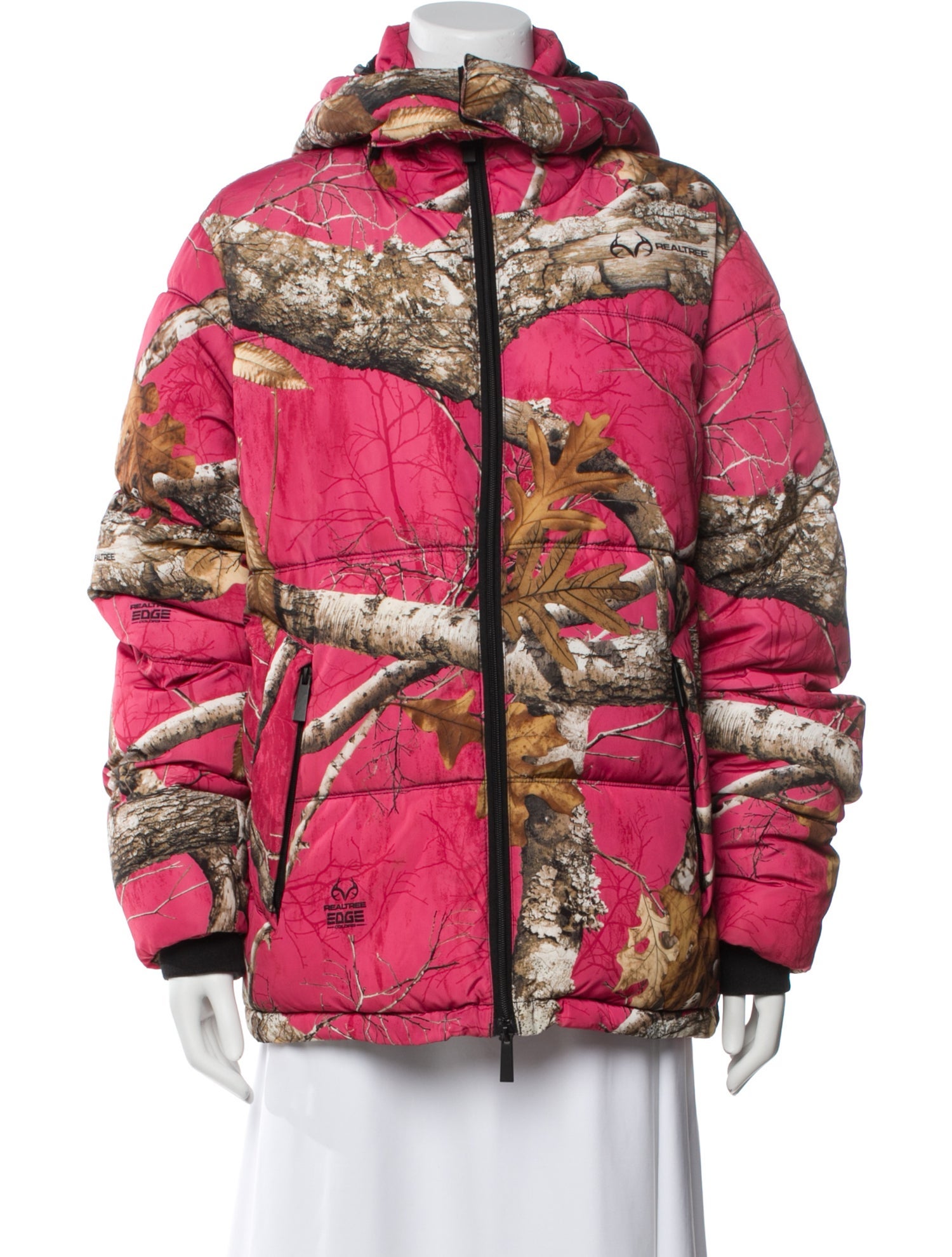 The Very Warm Printed Faux Fur Coat