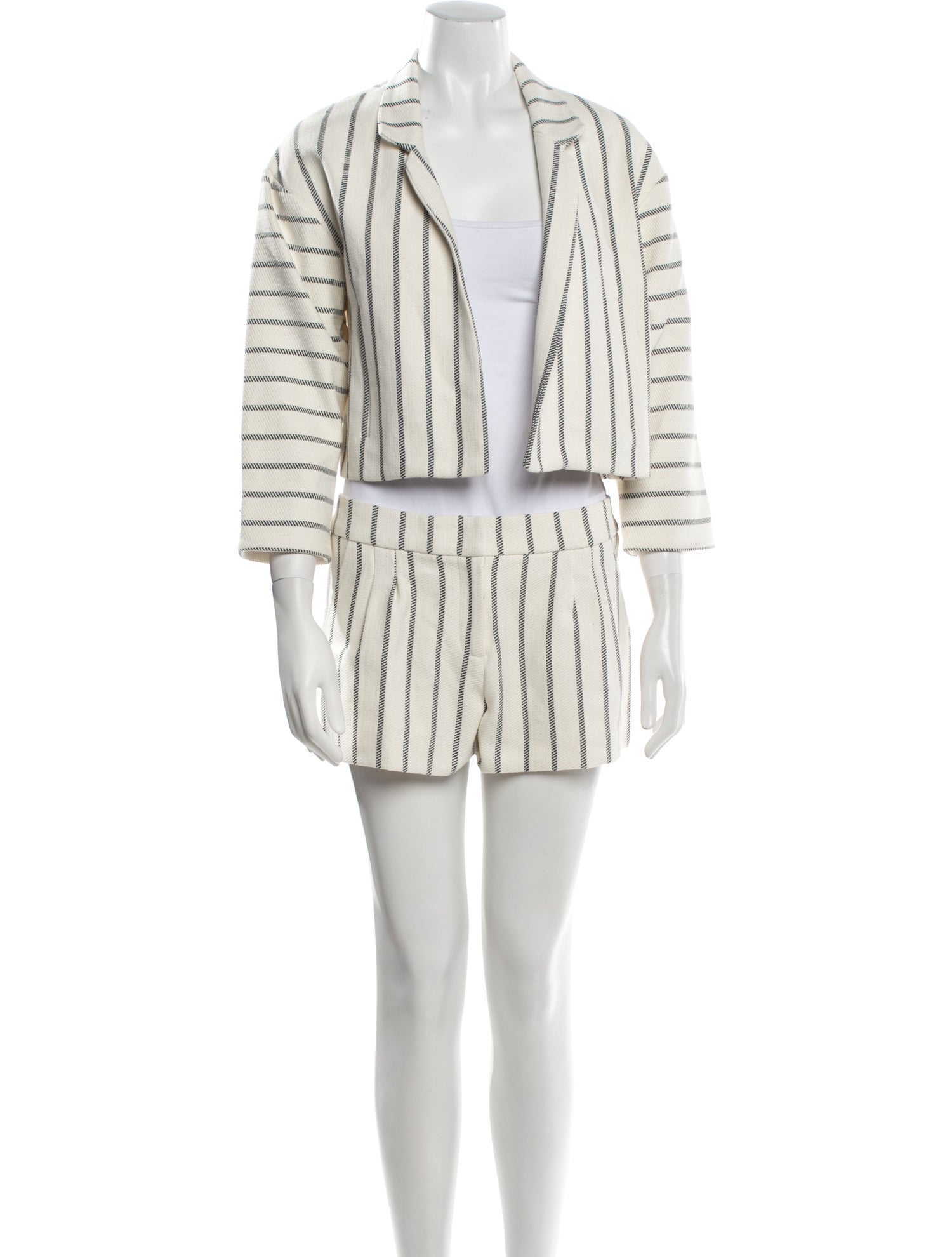 Twelfth Street by Cynthia Vincent Striped Short Set