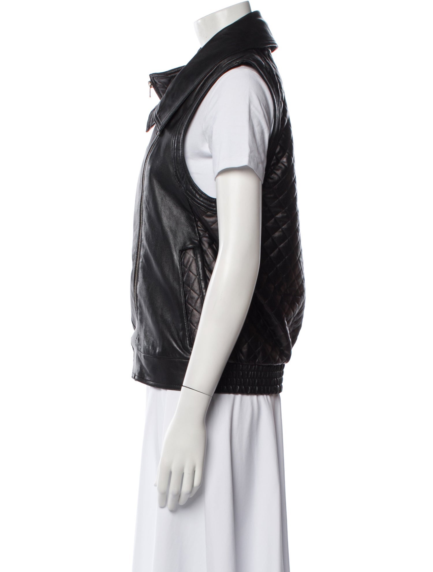 Twelfth Street by Cynthia Vincent Leather Vest