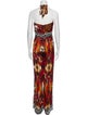 Twins Beach Couture Printed Halterneck Jumpsuit