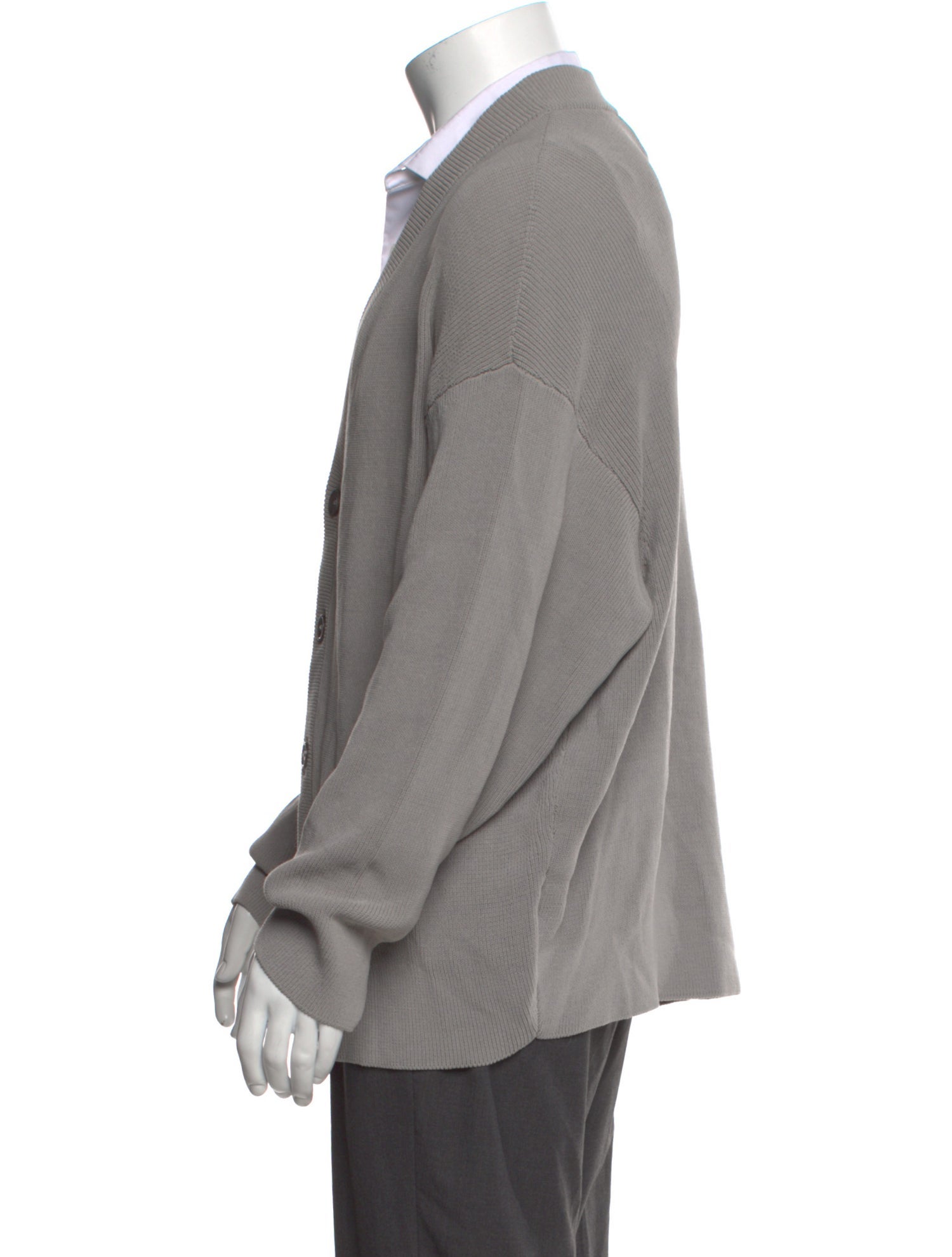 Team Wang V-Neck Long Sleeve Cardigan