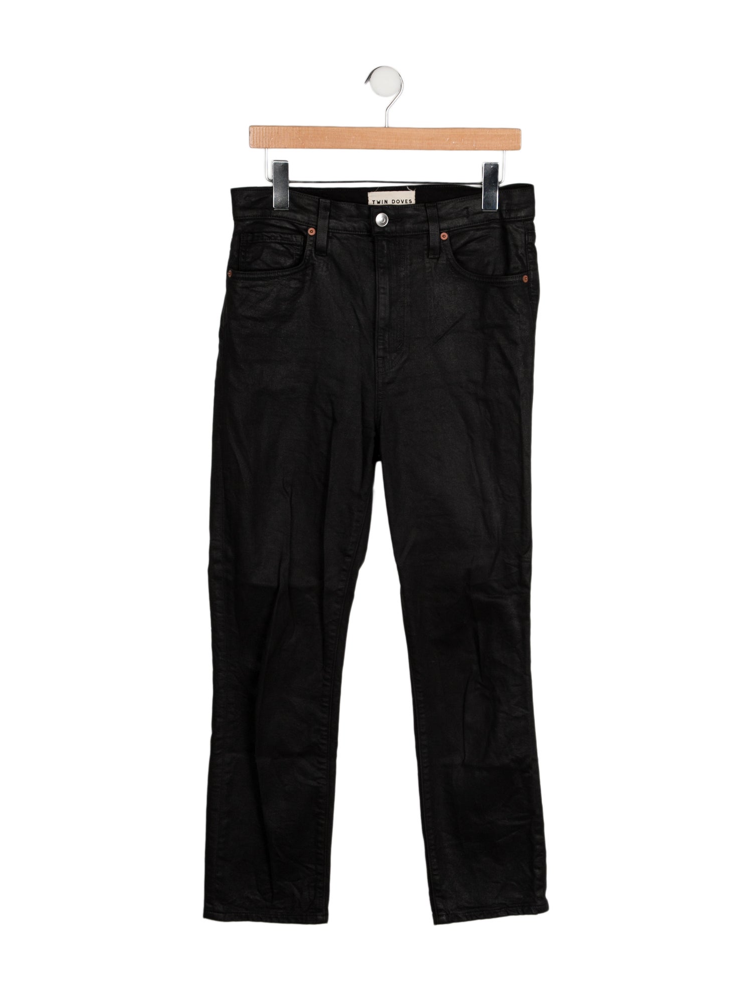 Twin Doves by Emerson Fry High-Rise Straight Leg Jeans