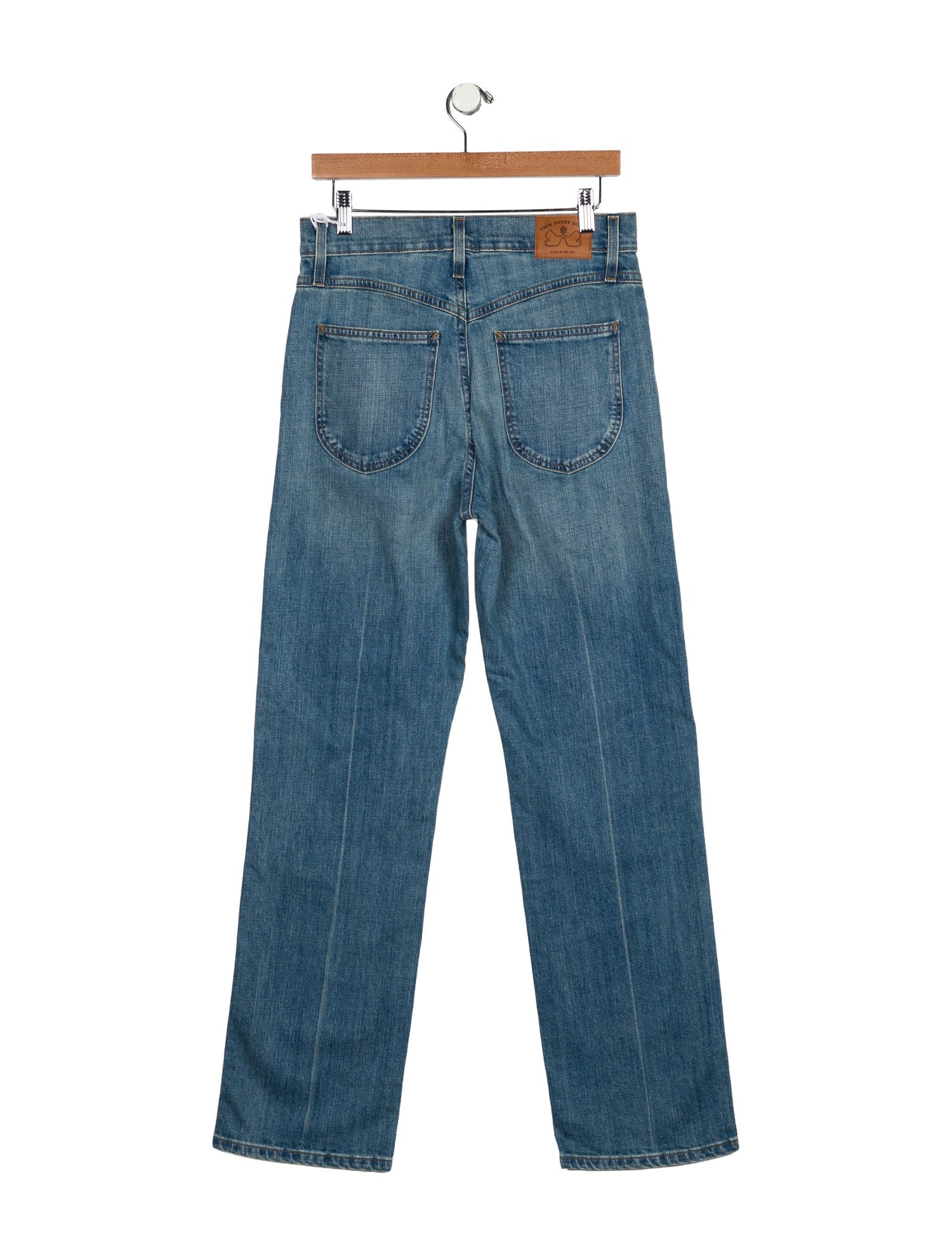 Twin Doves by Emerson Fry High-Rise Straight Leg Jeans