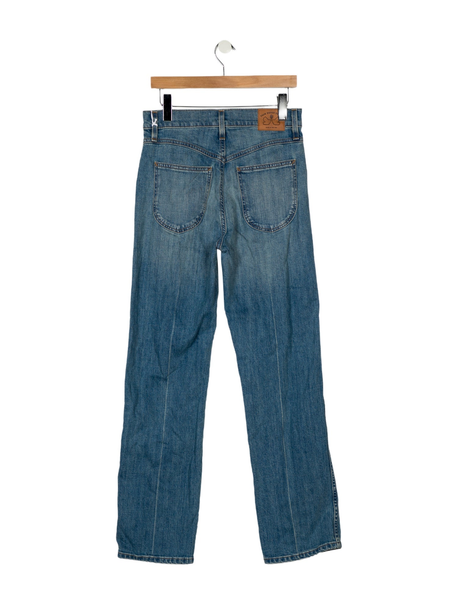 Twin Doves by Emerson Fry High-Rise Straight Leg Jeans