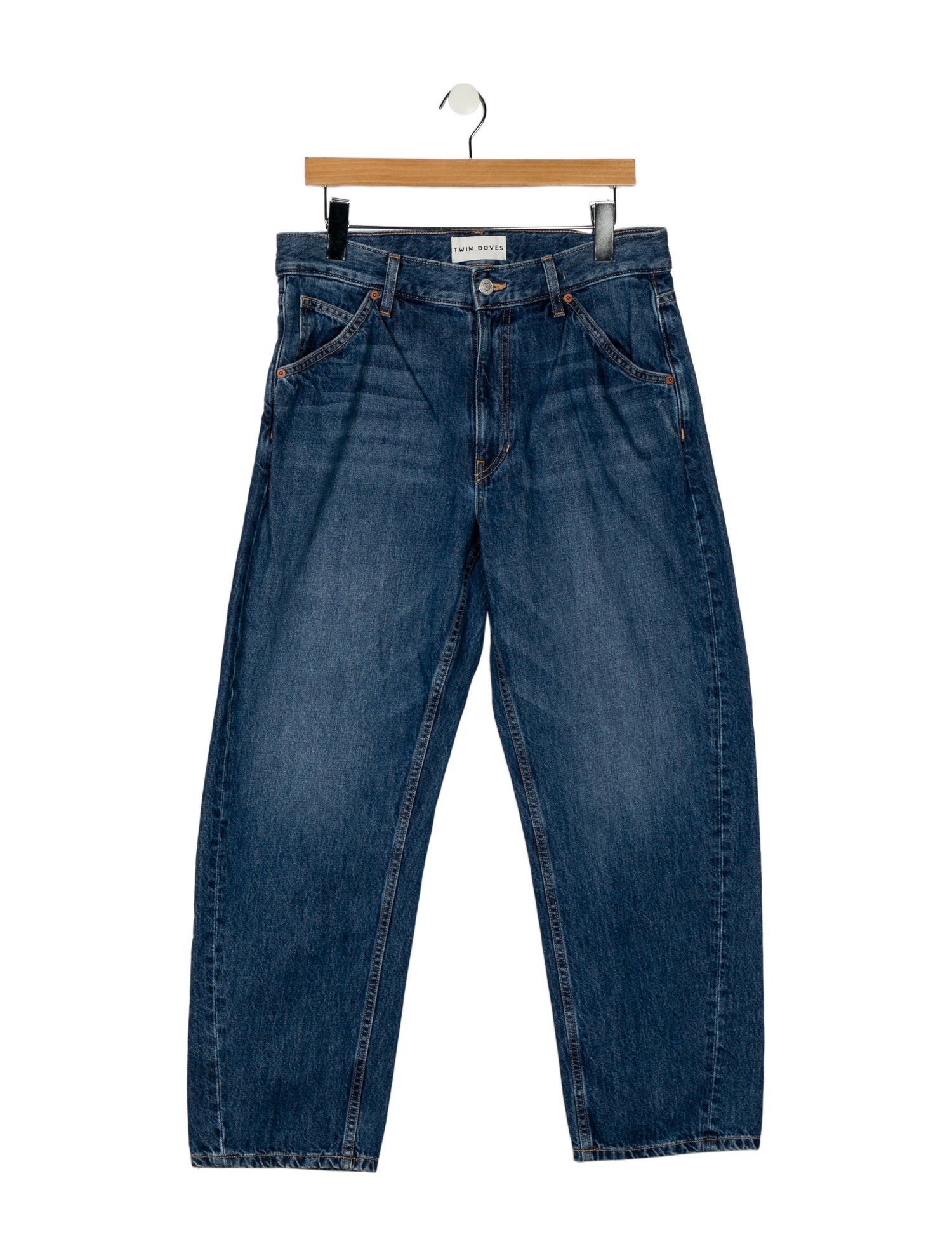 Twin Doves by Emerson Fry High-Rise Straight Leg Jeans