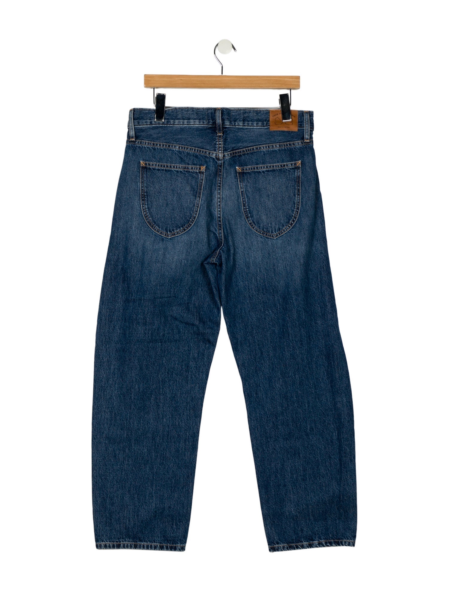 Twin Doves by Emerson Fry High-Rise Straight Leg Jeans