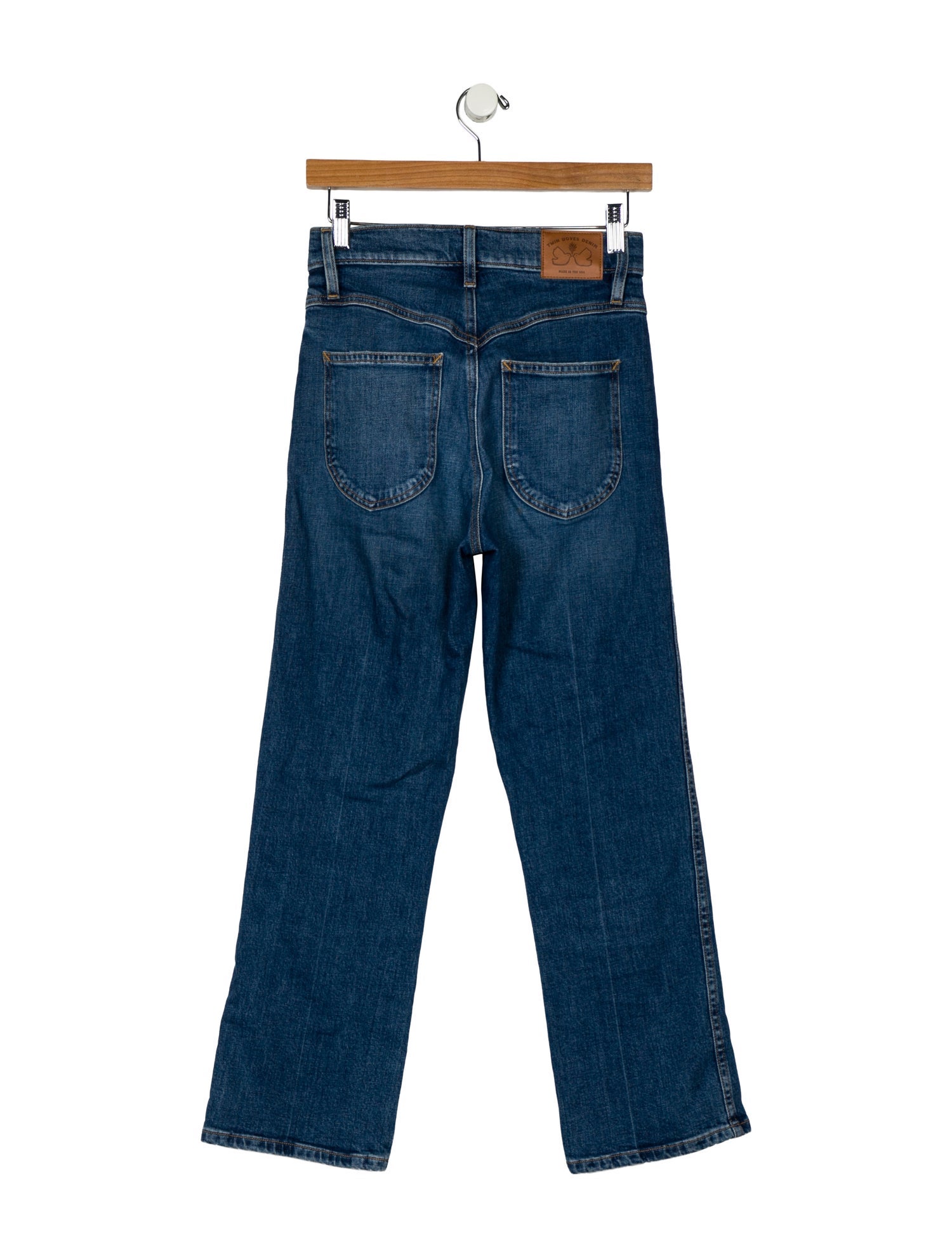 Twin Doves by Emerson Fry High-Rise Straight Leg Jeans