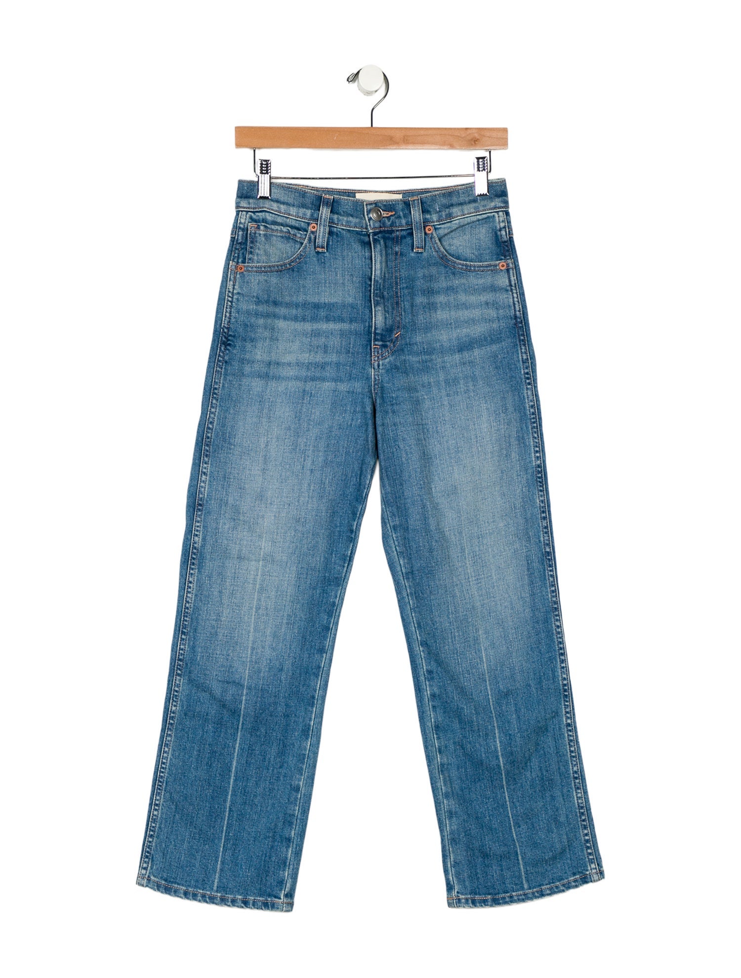 Twin Doves by Emerson Fry High-Rise Straight Leg Jeans