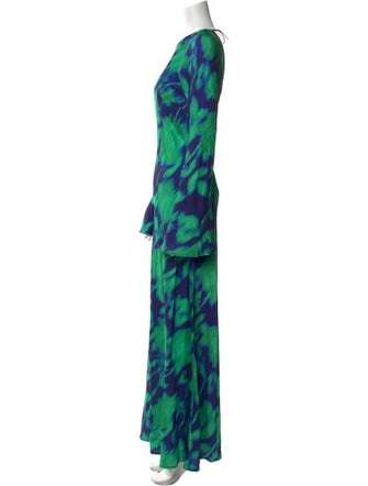 The Wolf Gang Printed Long Dress