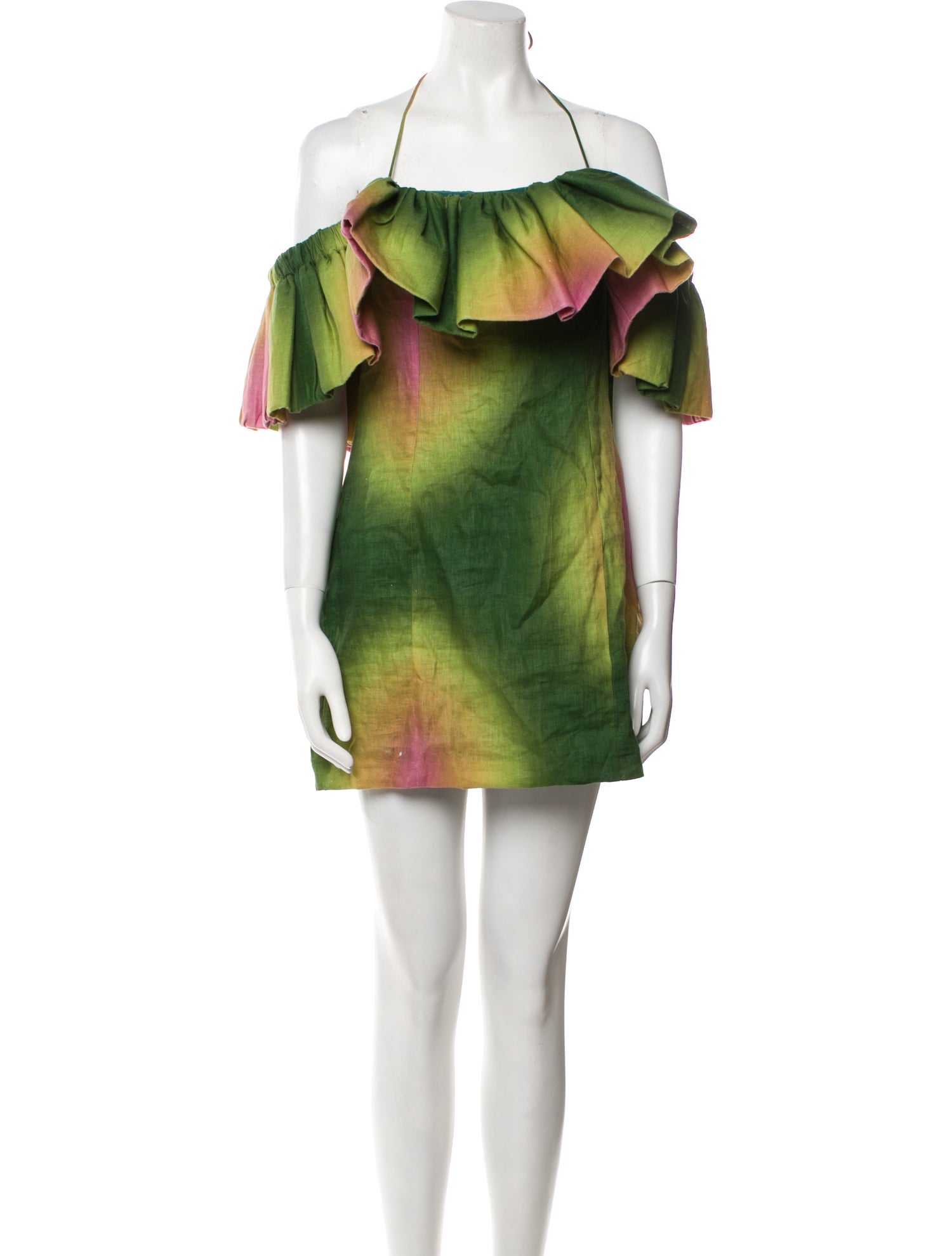 The Wolf Gang Linen Mini Dress