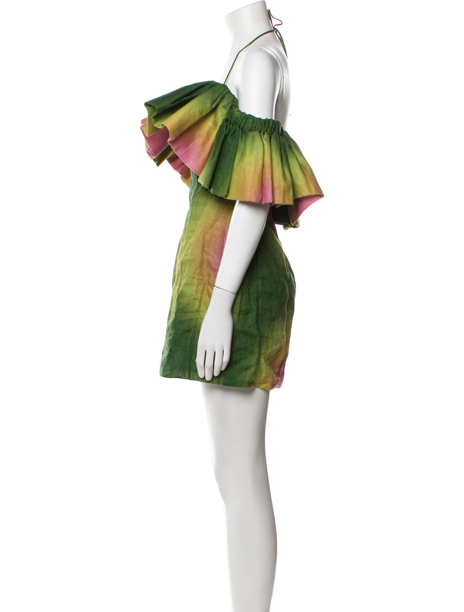 The Wolf Gang Linen Mini Dress