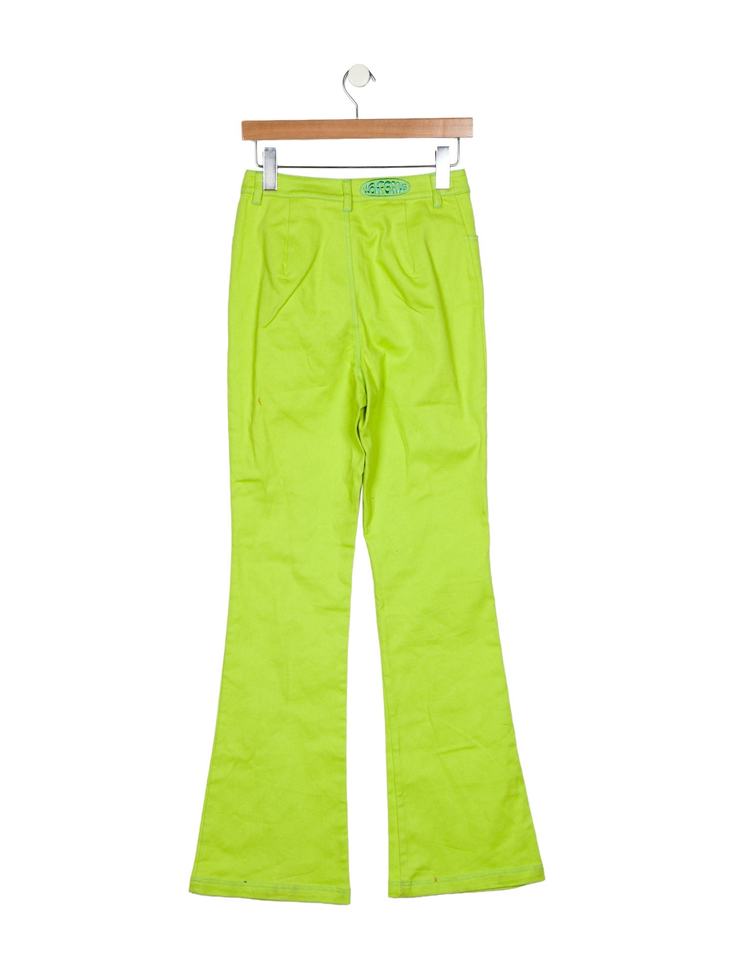 The Wolf Gang Mid-Rise Wide Leg Jeans