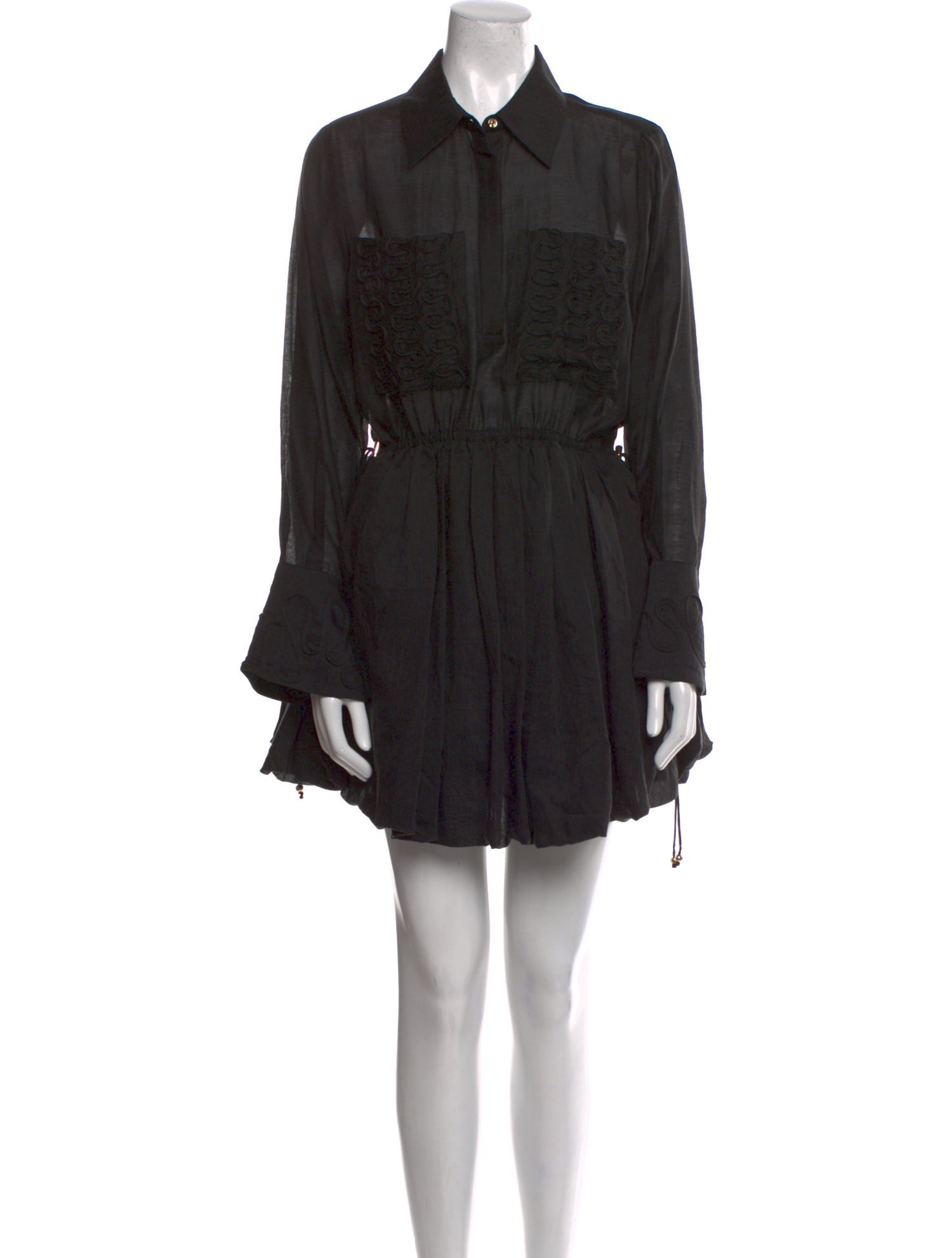 The Wolf Gang Linen Mini Dress