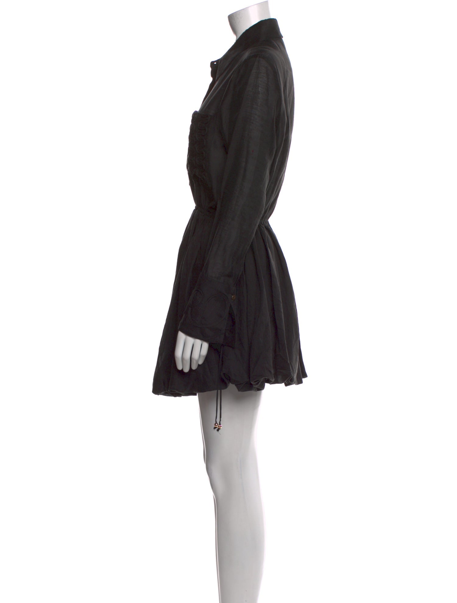 The Wolf Gang Linen Mini Dress