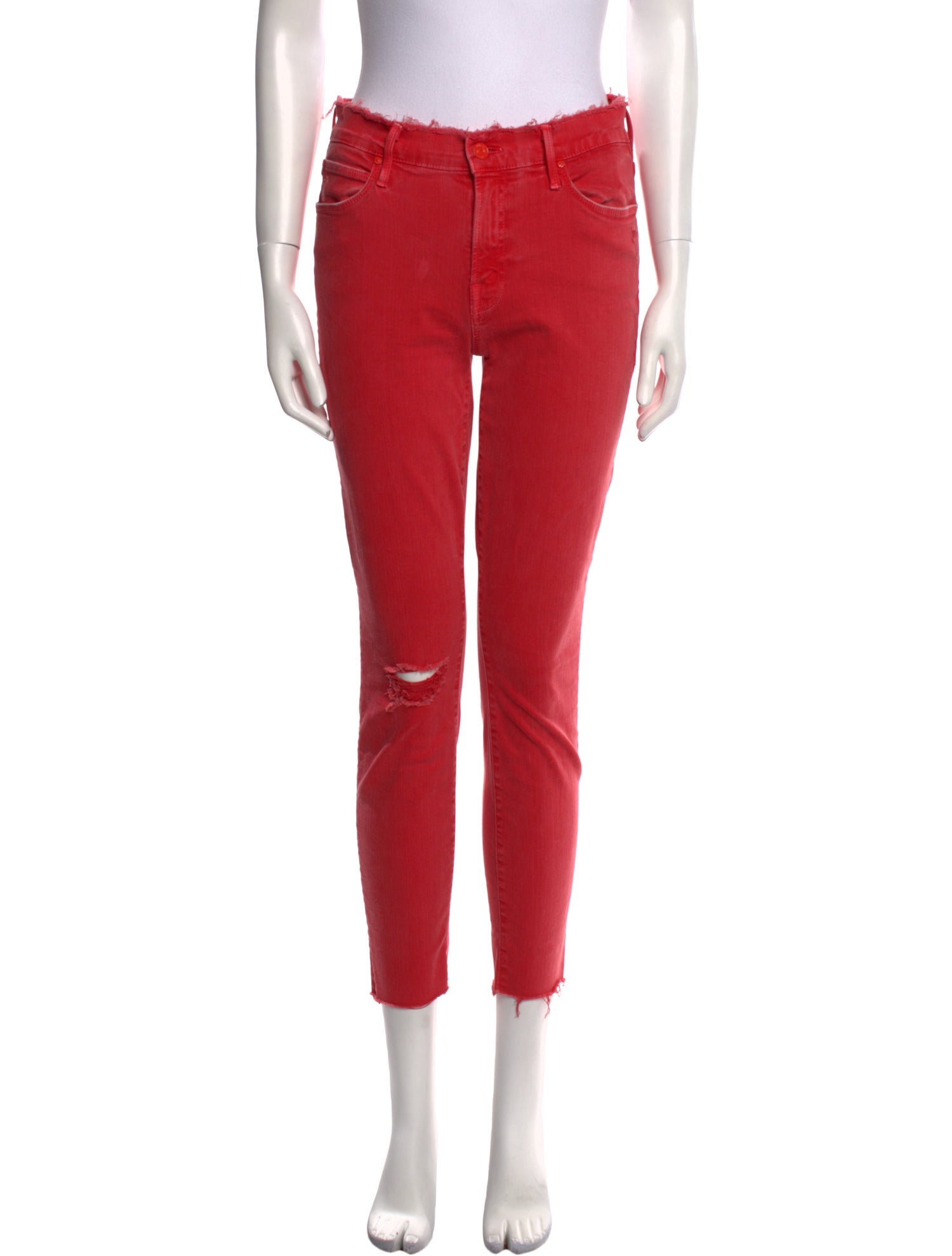 TWP Mid-Rise Skinny Leg Jeans