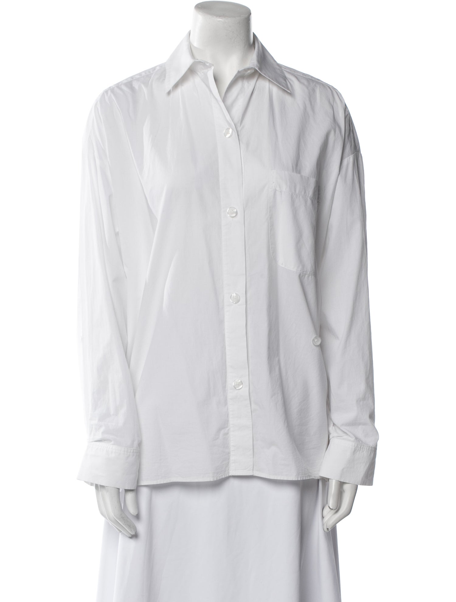 TWP Long Sleeve Button-Up Top