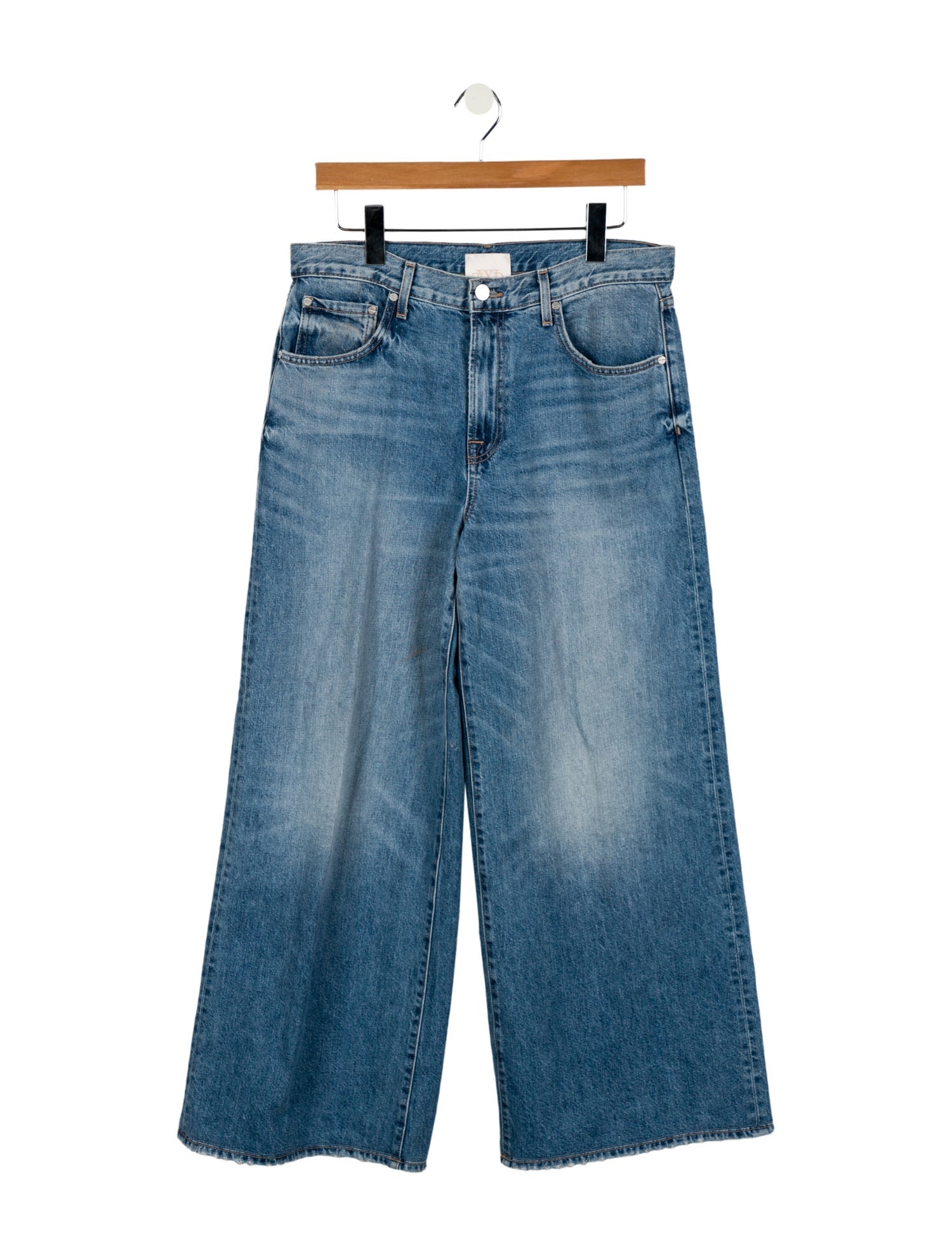TWP High-Rise Wide Leg Jeans