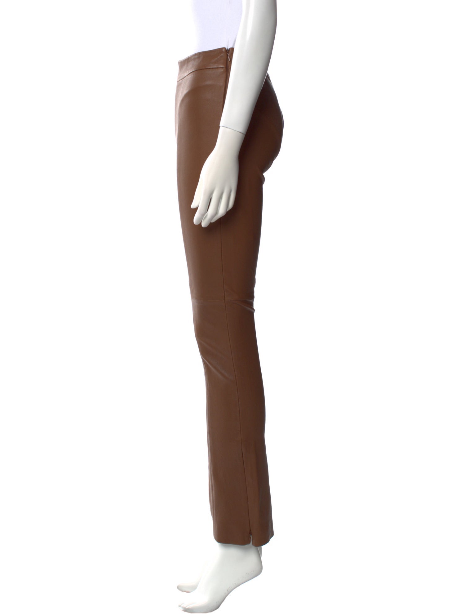 TWP Lambskin Straight Leg Pants