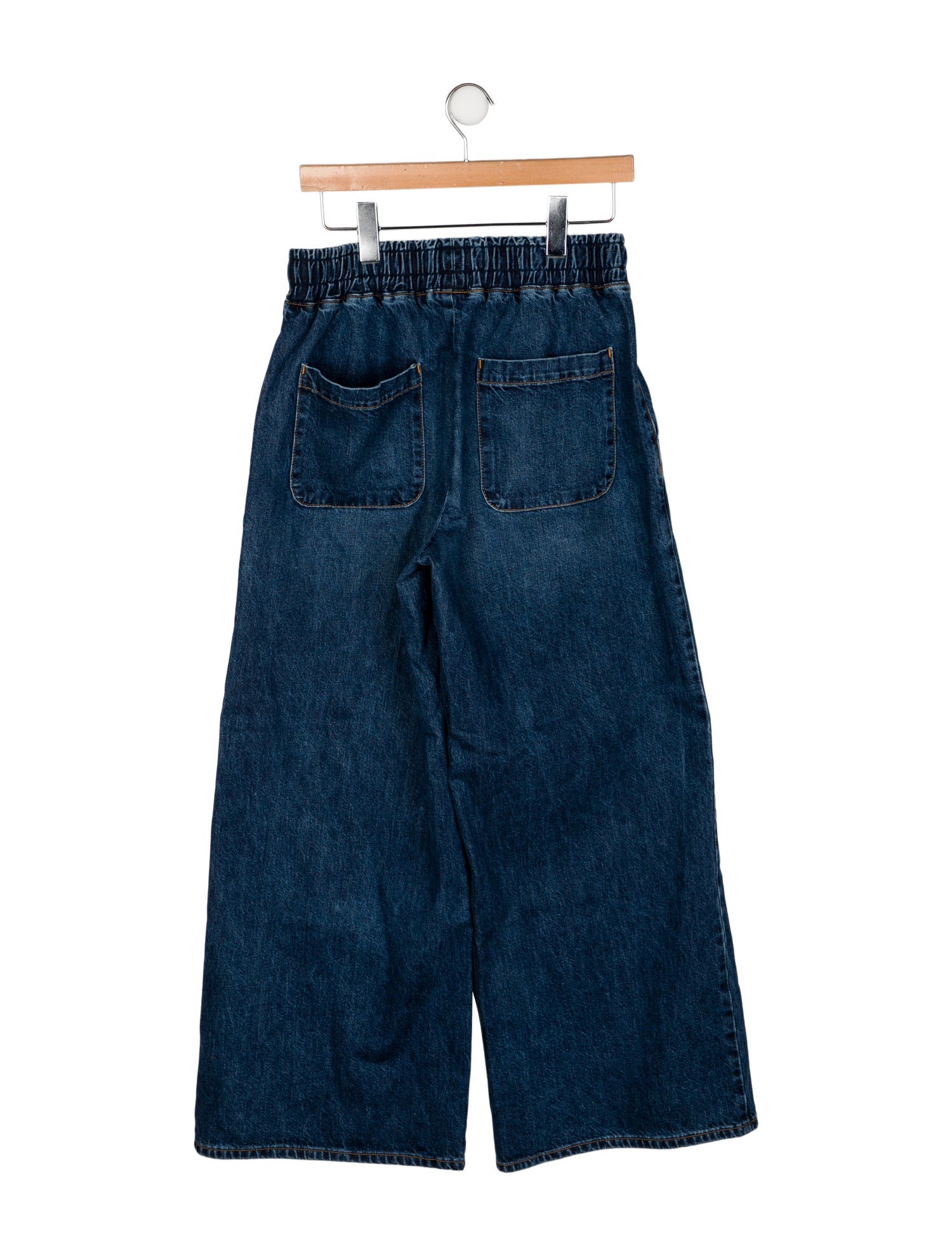 TWP High-Rise Wide Leg Jeans