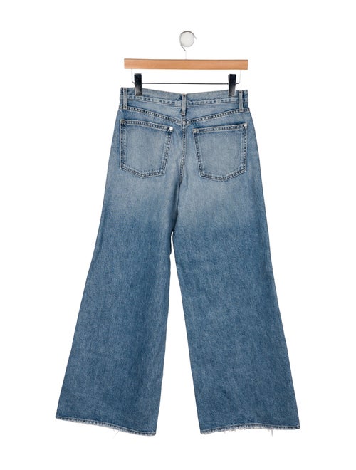 TWP High-Rise Wide Leg Jeans