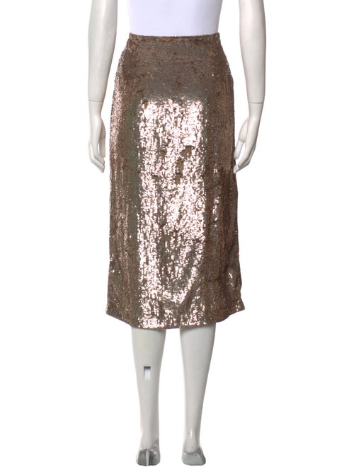 TWP Silk Midi Length Skirt