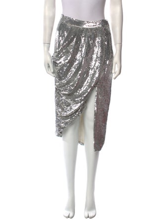 TWP Silk Midi Length Skirt