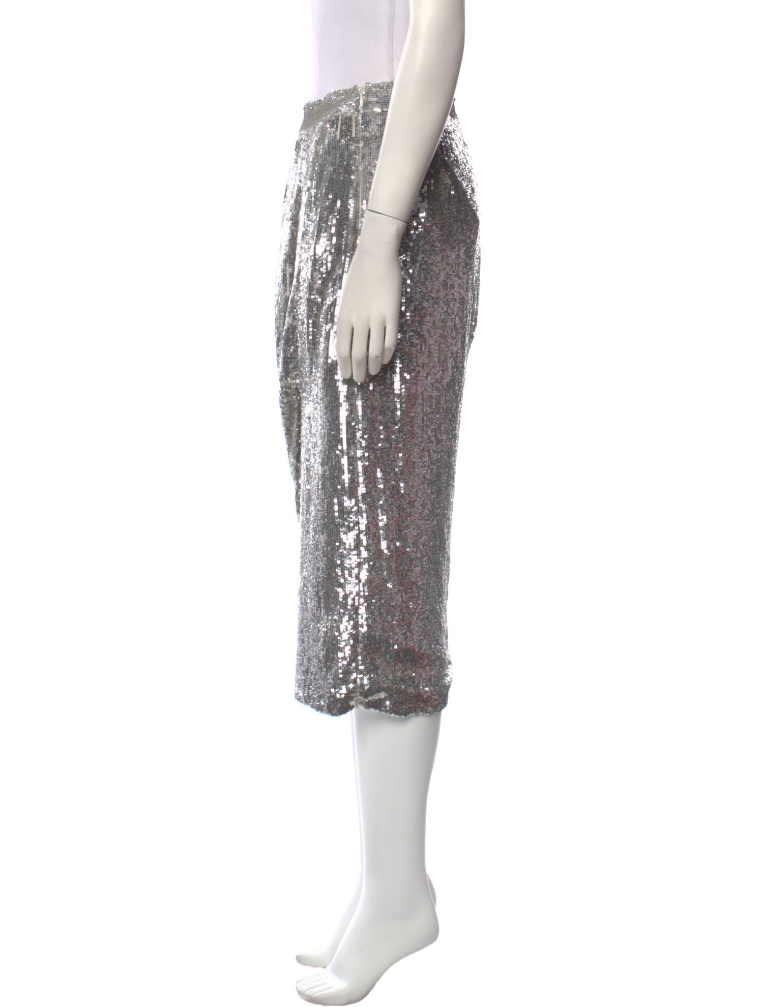 TWP Silk Midi Length Skirt