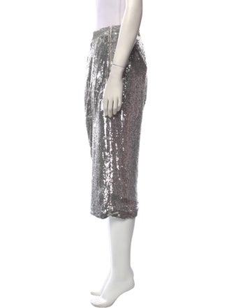 TWP Silk Midi Length Skirt