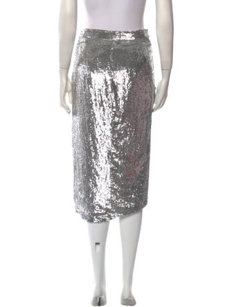 TWP Silk Midi Length Skirt