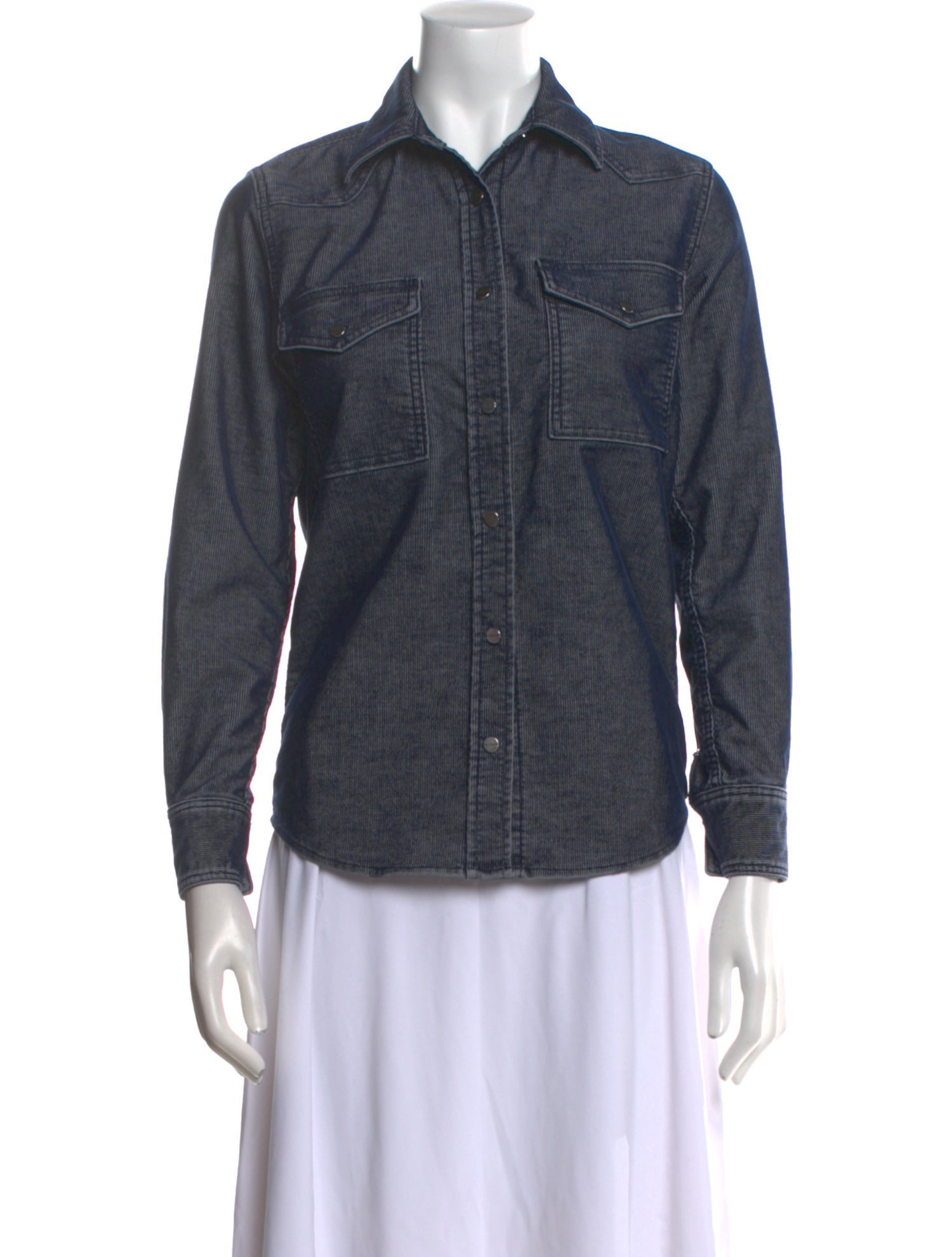 TWP Long Sleeve Button-Up Top