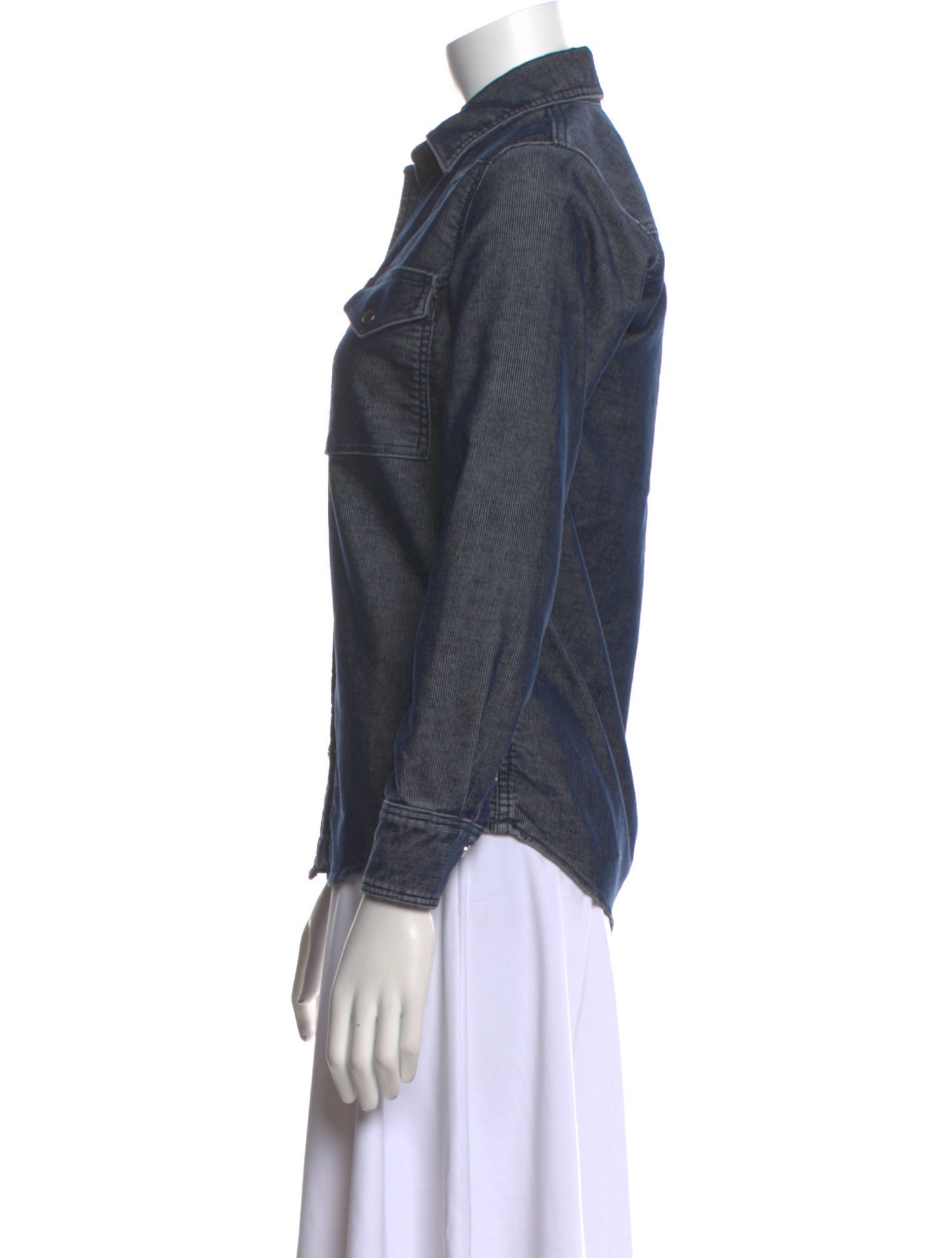 TWP Long Sleeve Button-Up Top