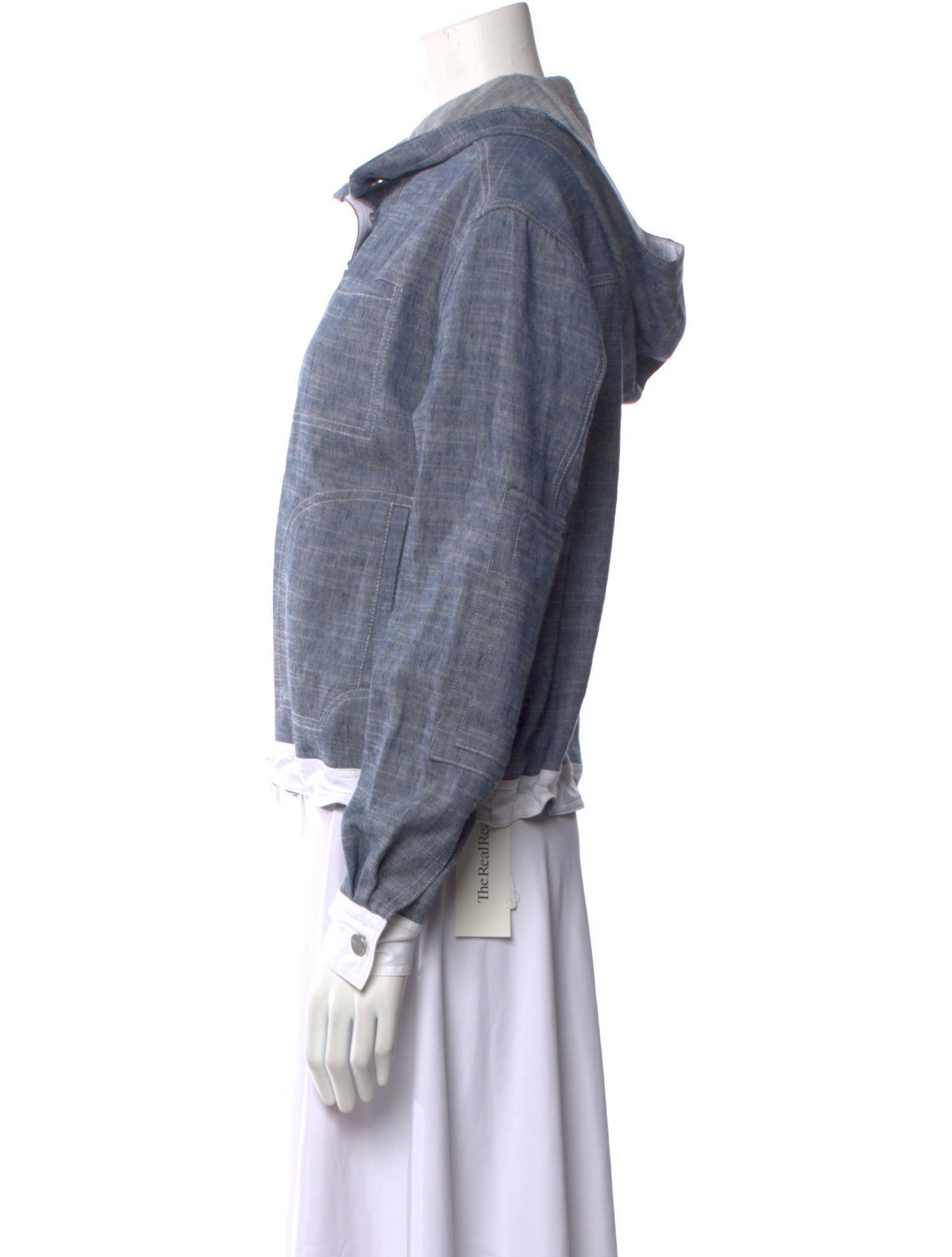 TWP Mock Neck Long Sleeve Sweatshirt