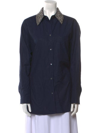 TWP Long Sleeve Button-Up Top