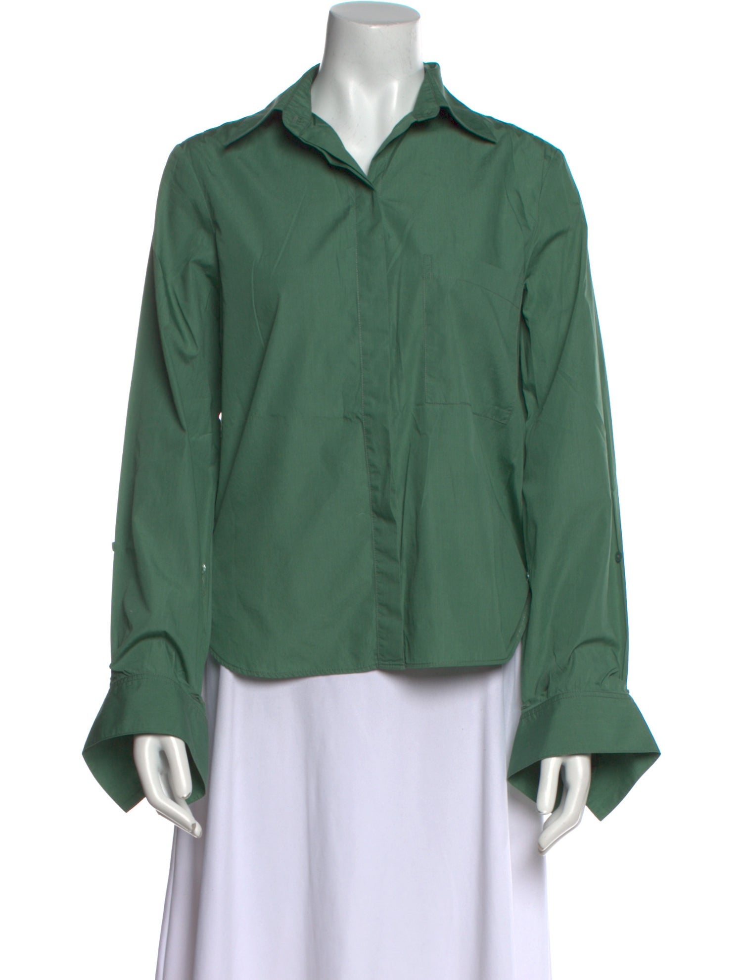 TWP Long Sleeve Button-Up Top