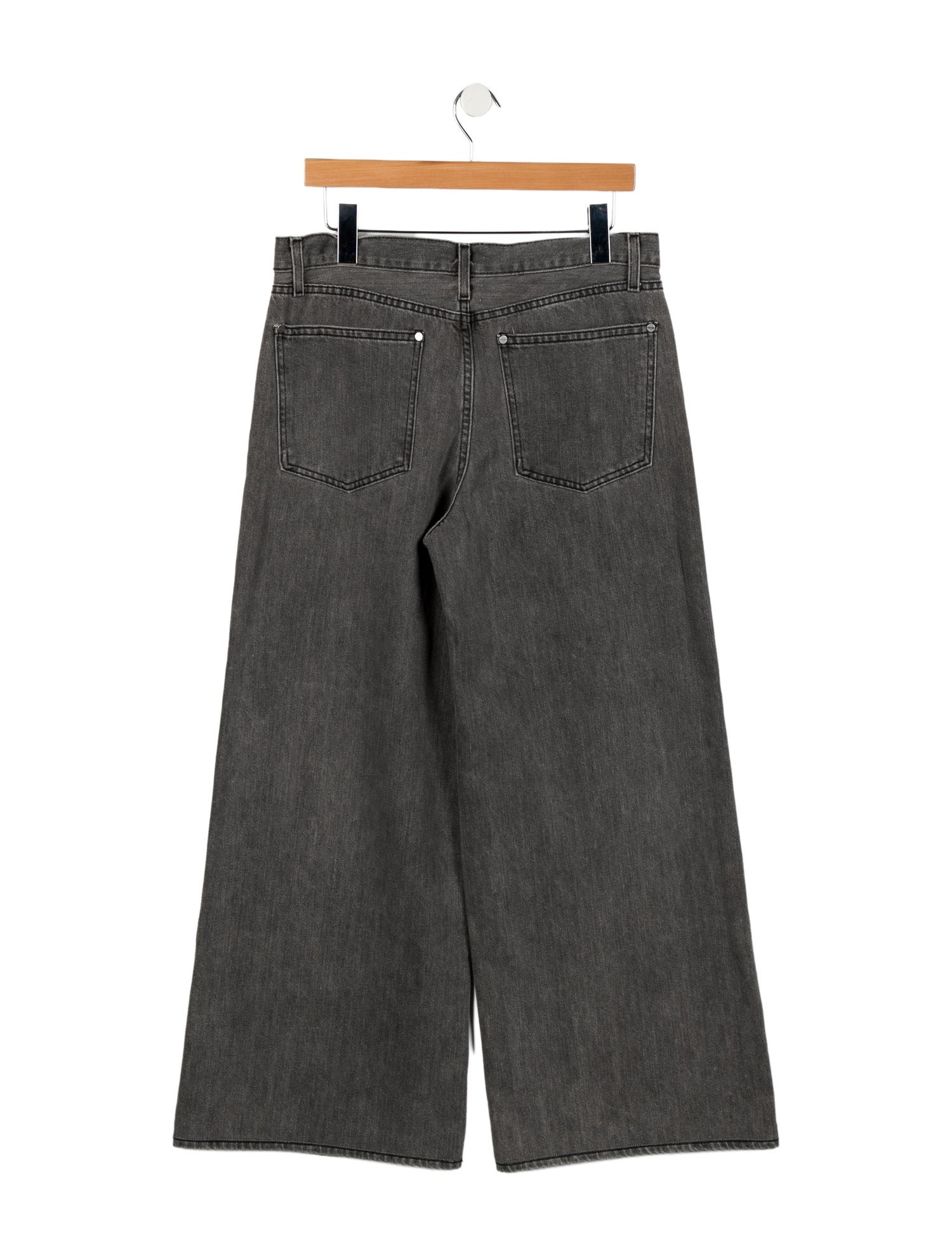 TWP High-Rise Wide Leg Jeans