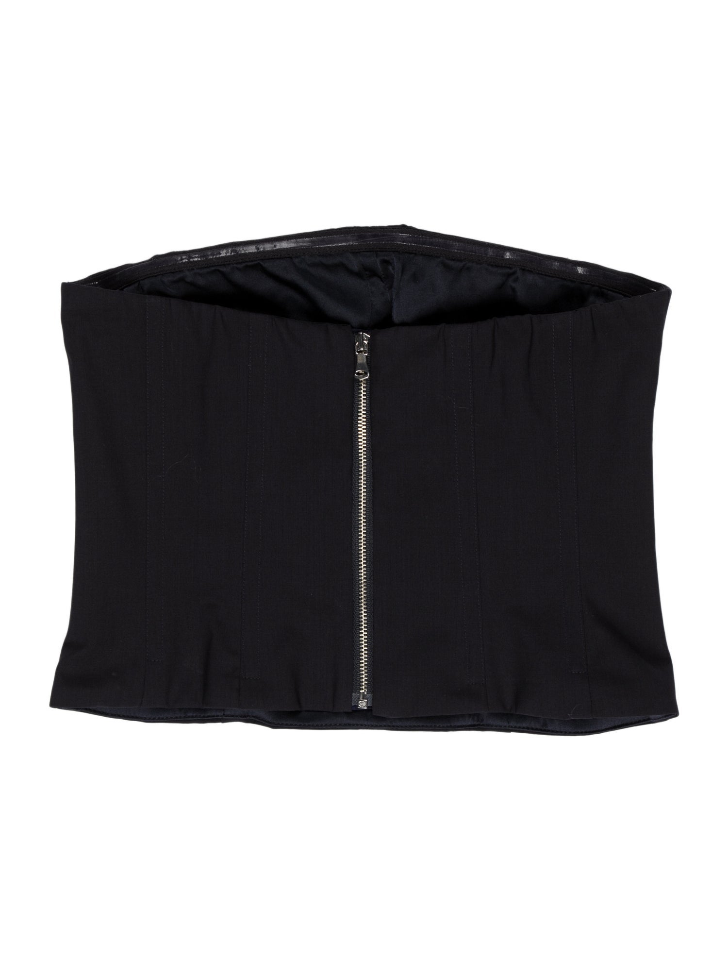 TWP Strapless Crop Top