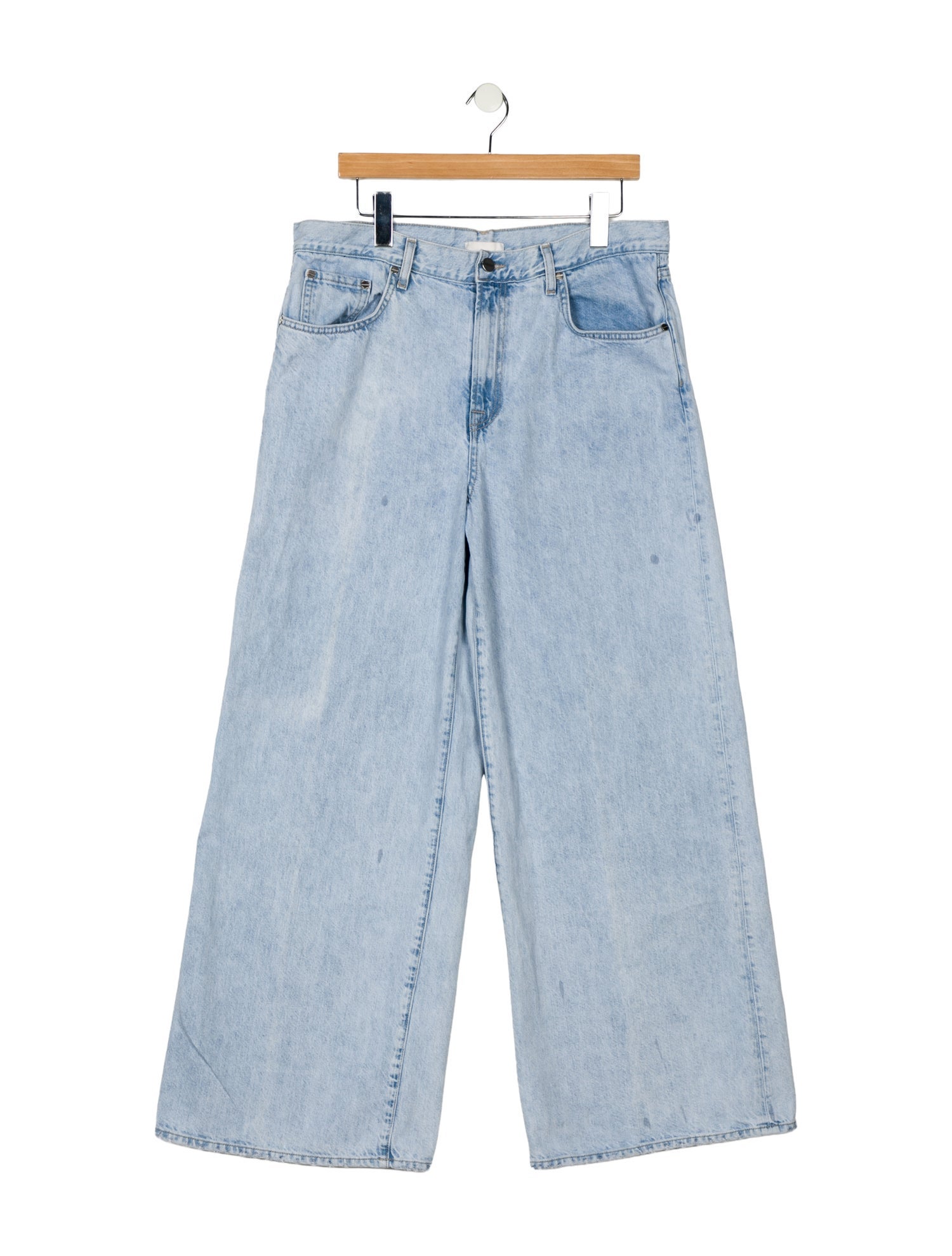 TWP High-Rise Wide Leg Jeans