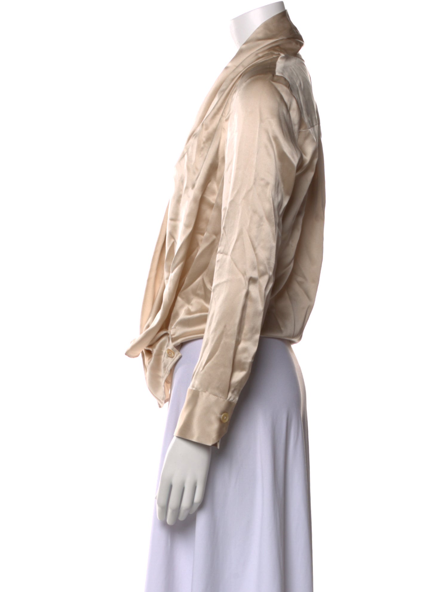 TWP Silk V-Neck Blouse