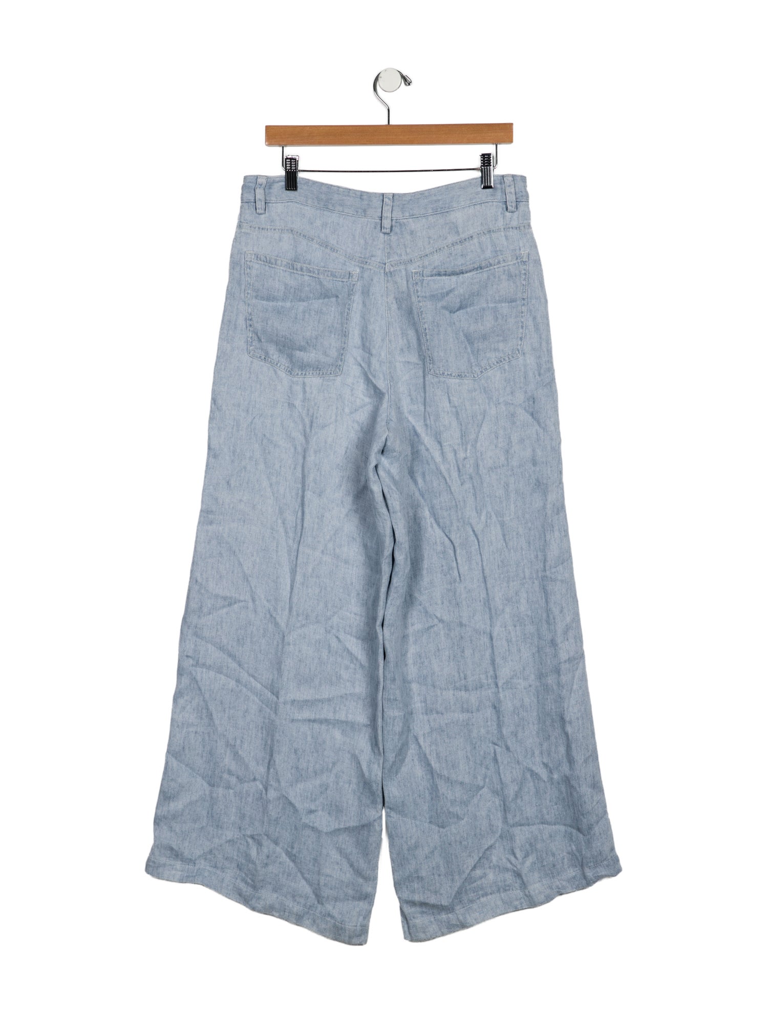 TWP High-Rise Wide Leg Jeans